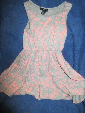 Girls GAP Kids Sz XS 4-5 Sleeveless Floral Print Twirl Dress